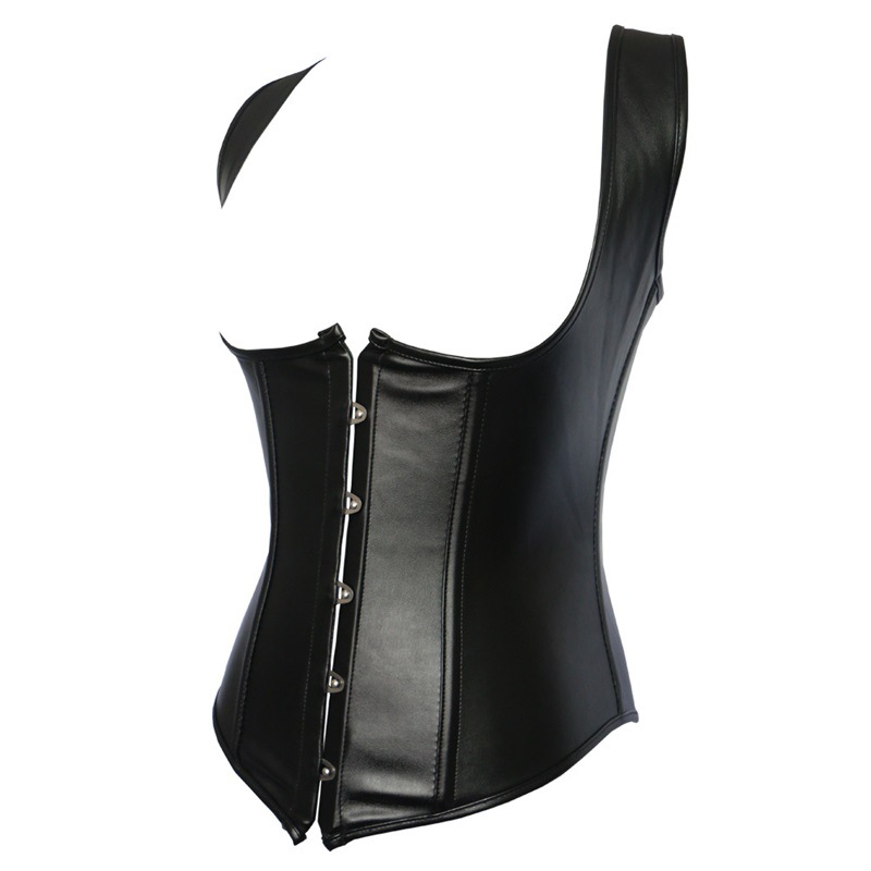 Title 4, Prachtige PU lederen shapewear sexy schouderban...