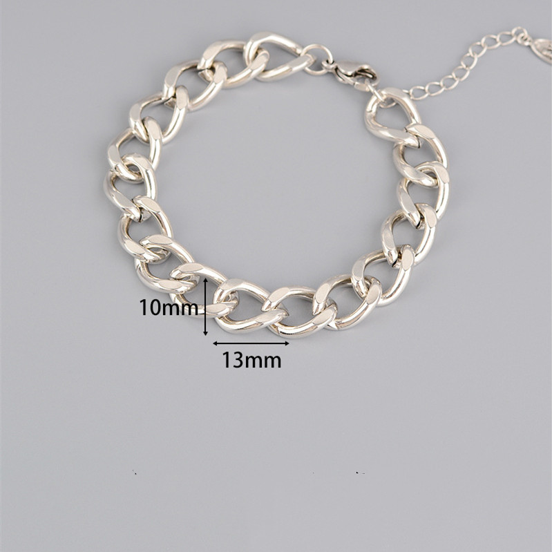 Title 1, Pulsera Hip Hop Vintage Thai Silver Diseño Excl...