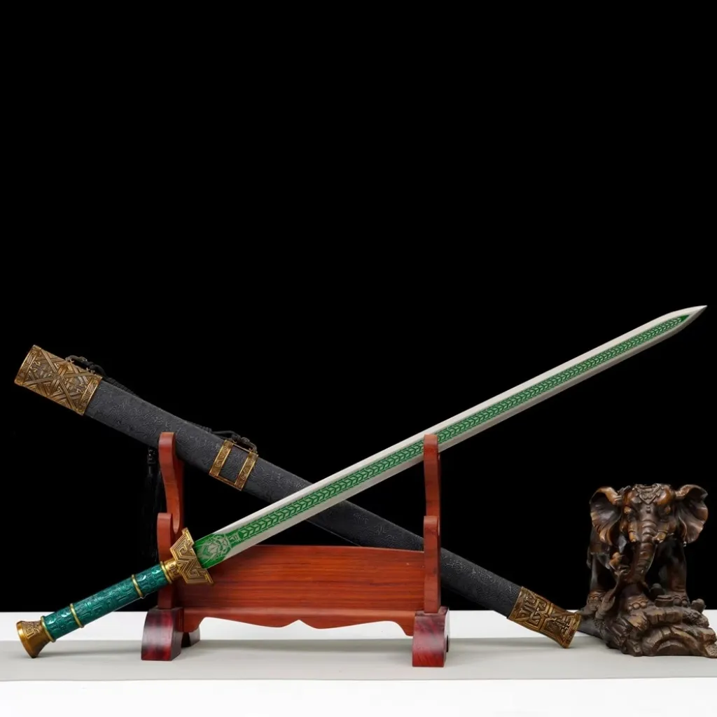 Tang-Style Sword Long-Style Blade Self-Defense Cold Weapon