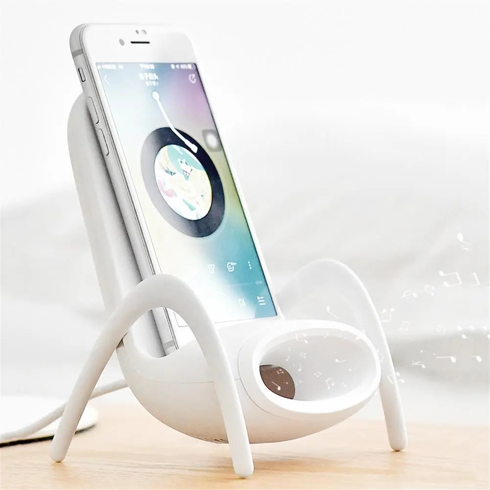 Portable Mini Chair Wireless Charger Desk Mobile Phone Holder Wireless Charger 10W Fast Charge Special Gift – image 3
