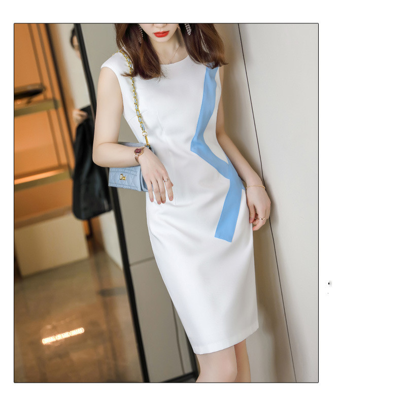 Women's Summer Dress Work Fashion Temperament Goddess Fan