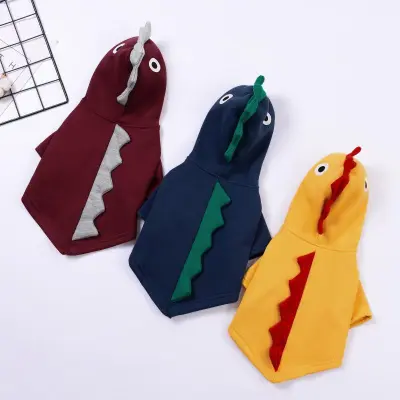Dinosaur Cotton And Velvet Turned Into Pet Clothing