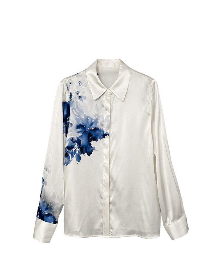 Title 5, Satin Silk Shirt Women