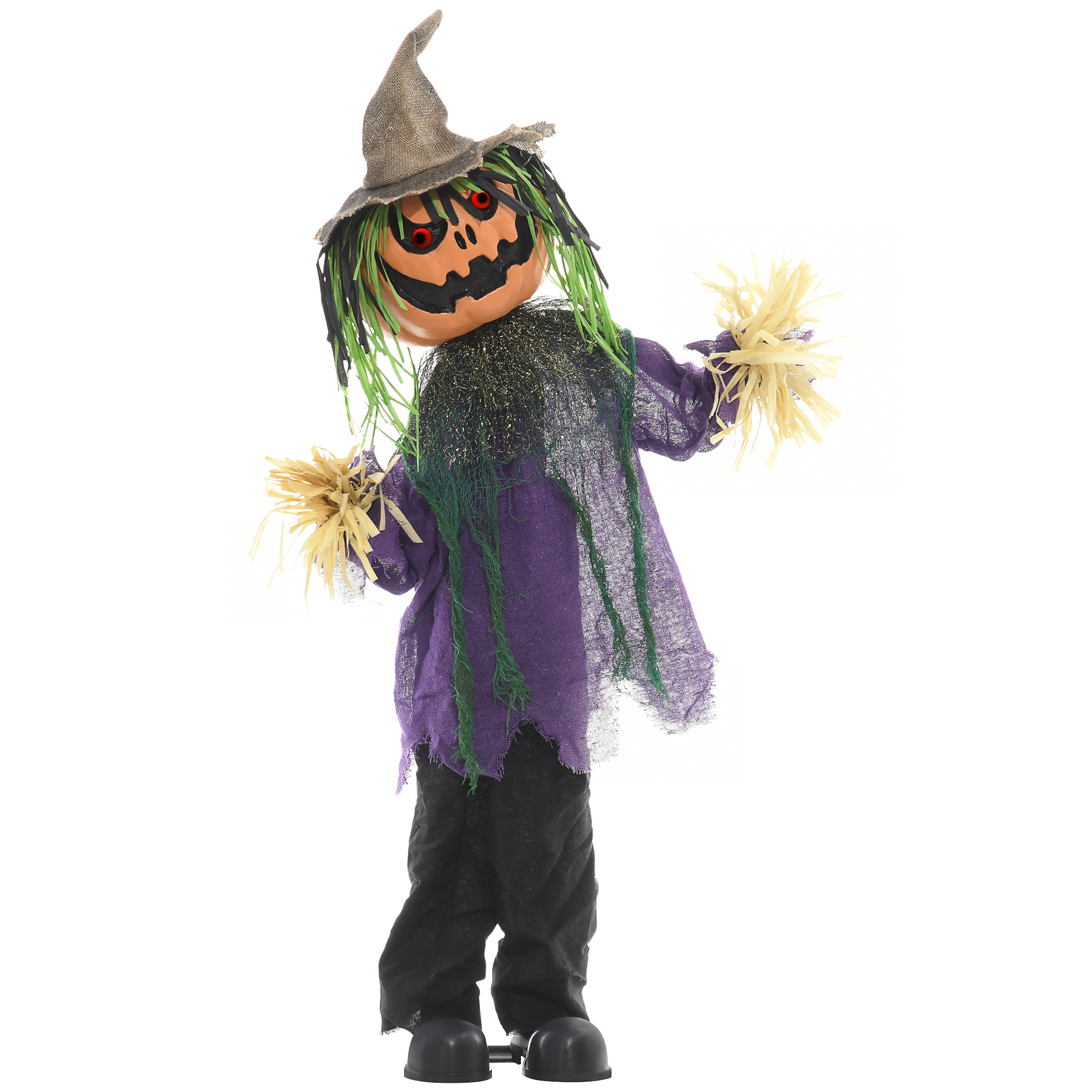 Pumpkin scarecrow halloween electronic animation doll no.