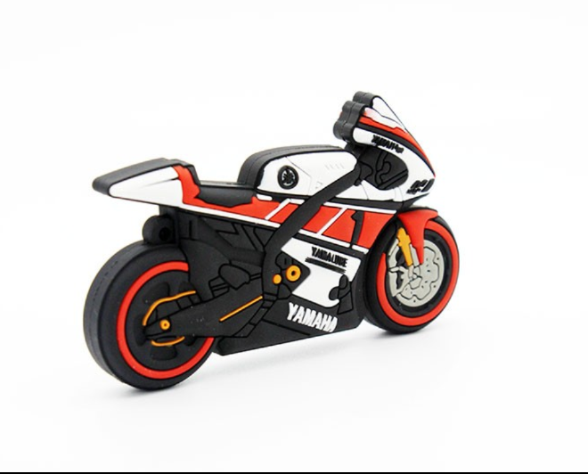 Cartoon USB Drive Wrist USB Drive Motorcycle USB Drive — foto 4