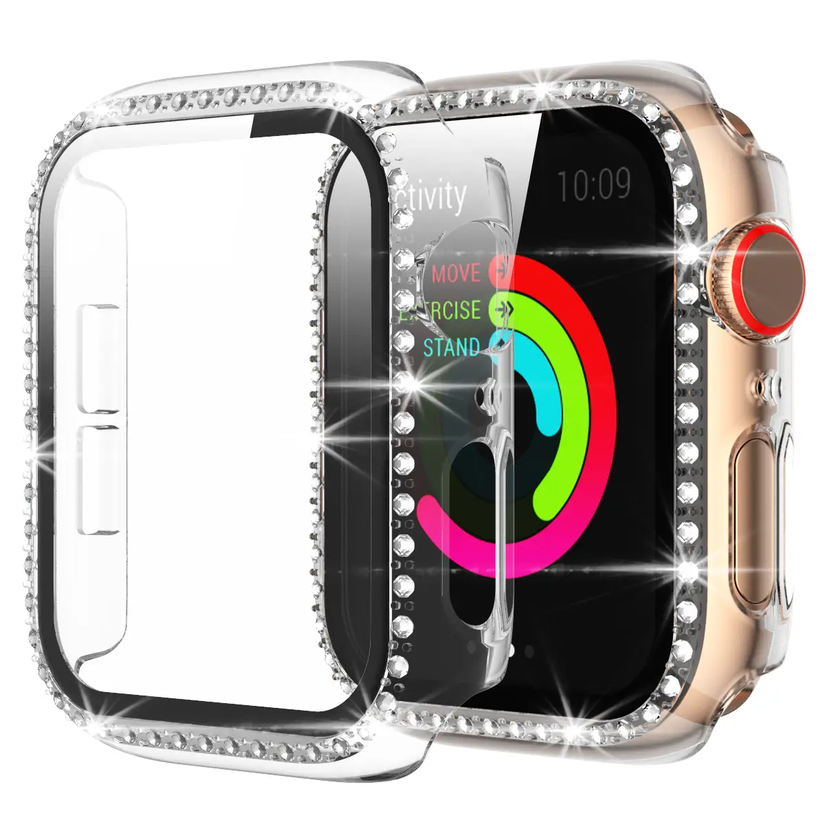 One-piece Tempered Glass Film With Diamond Frame