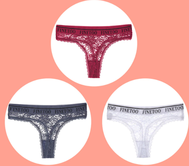 Title 6, Calcinhas tanga de renda femininas, T-pants con...