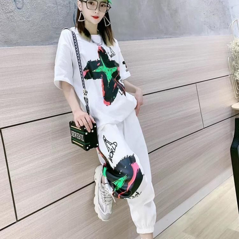 Korean Style Casual Fashion Western Style Sports Suit