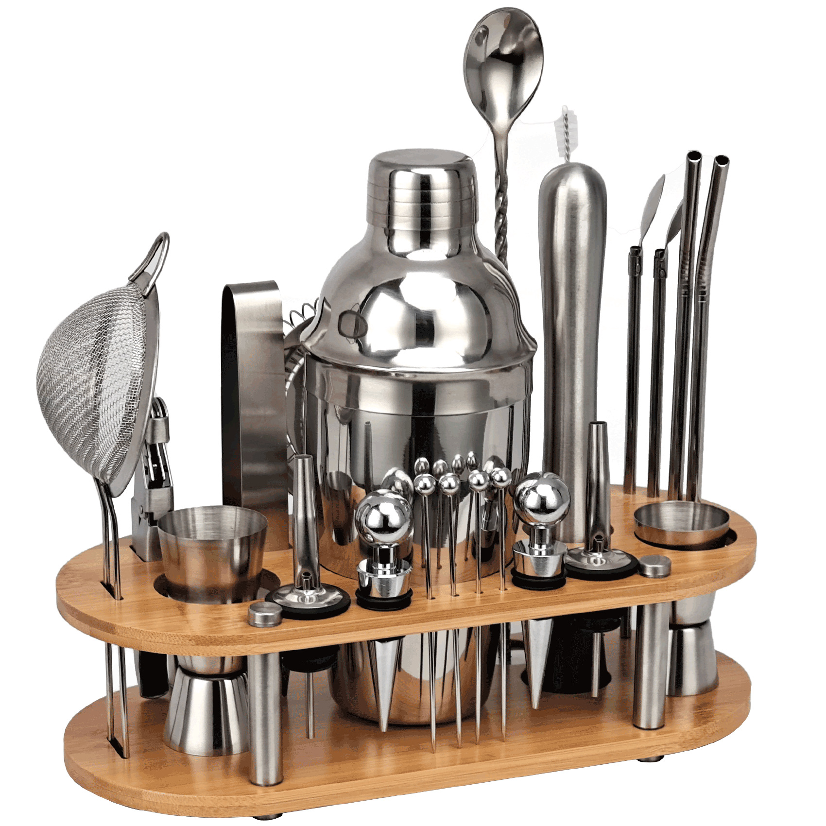 Title 5, Stainless Steel Mixer Boston 23-piece Set