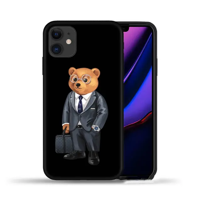 Cute Bear Fashion Brand Protective Case For