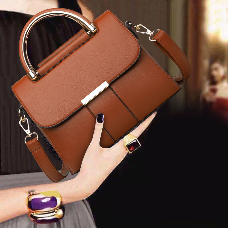 Shoulder messenger women's bag Brown - Shop at LoveMi