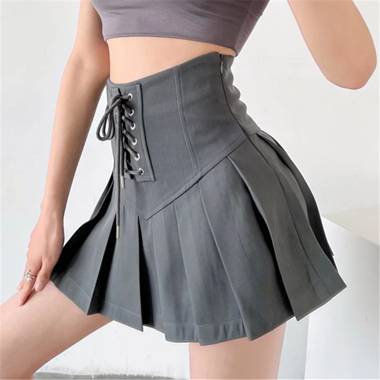 Ladies Anti-Smoke Half Body Hot Girl High Waist Skirt