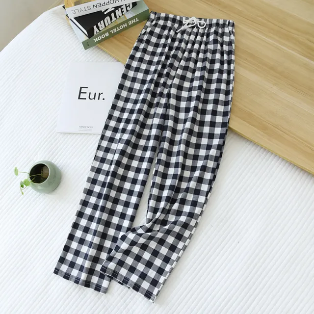 Women's Men's Knitted Plaid Pajama Pants The Nigger Man Xl - Shop at LoveMi