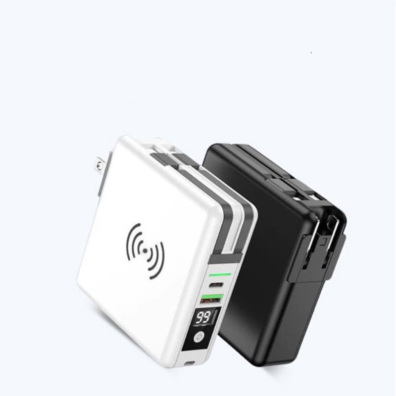 Power Bank With Built-in Cable Plug - Image 2