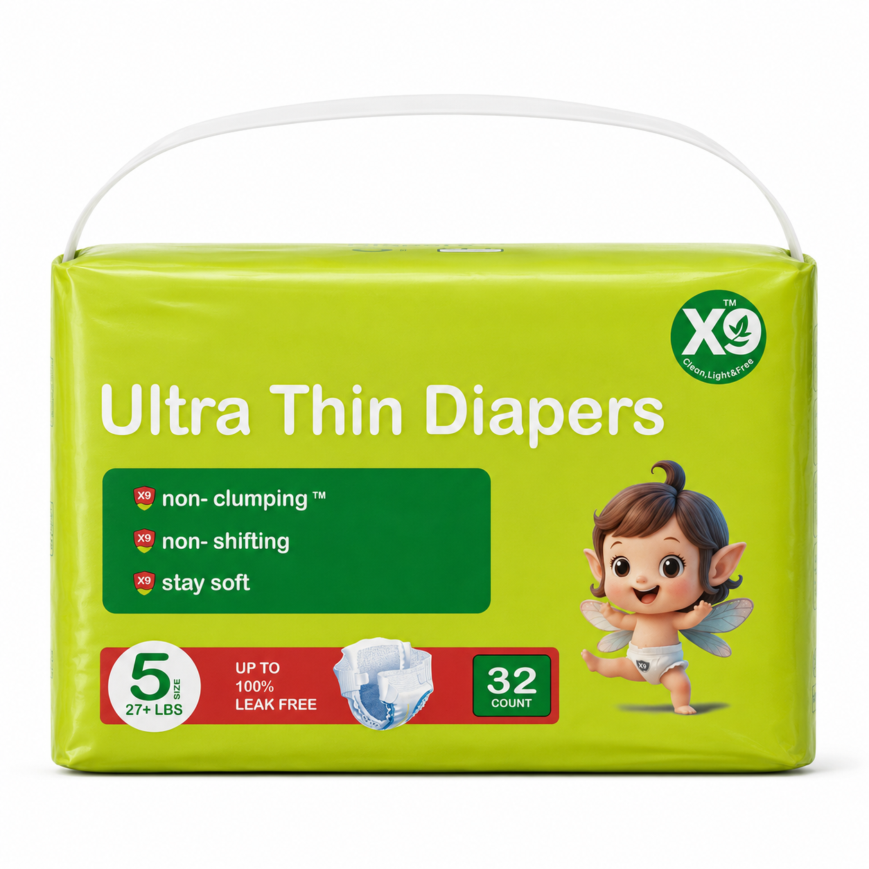 Disposable Baby Ultra Thin Diapers 8