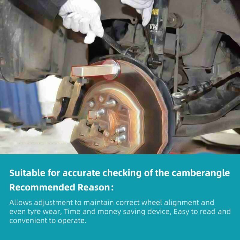 Magnetic Gauge Tool For Car Truck Camber Castor Strut Wheel Alignment Angle UK — image 10