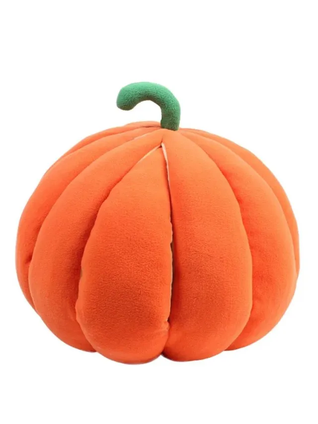 Cat House Pet Bed Pumpkin Nest Cattery Deep Sleep Keep Warm In Winter Semi enclosed Cat Sleeping Bag Kennel Cat Products Orange - Shop at LoveMi