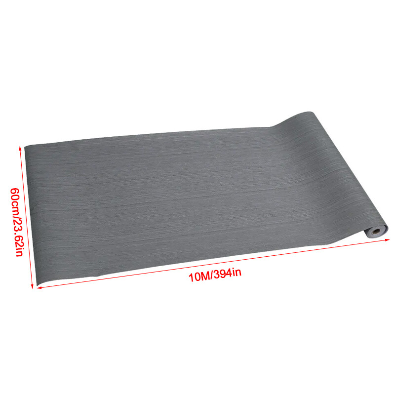 Sticky Back Self Adhesive Wallpaper Roll 10m Grey Textured Vinyl Wall Stickers — image 5