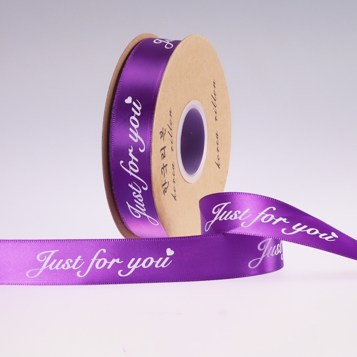 Flower Bouquet Ribbon Printed English Letter Ribbon