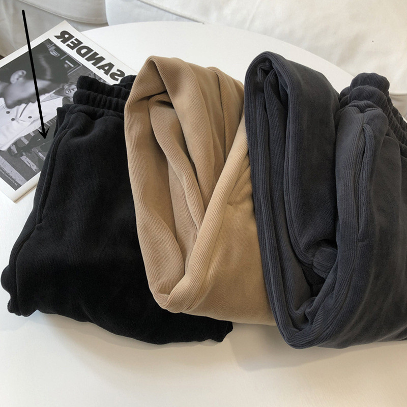 Women's Warm Plush Sports Casual Pants