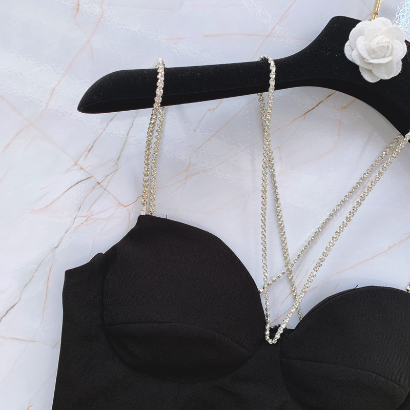 Rare And Niche Design Wind Hand-drilled Sling Top