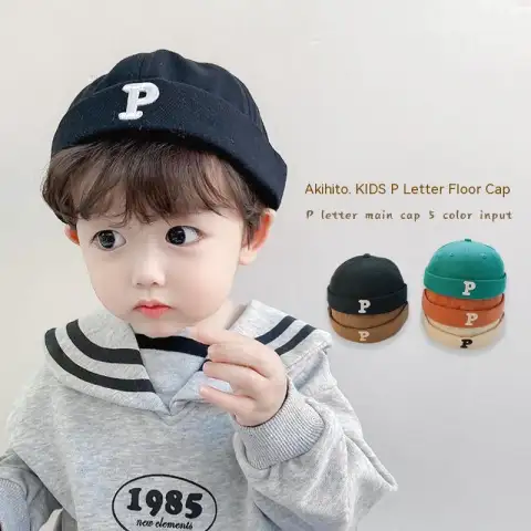 Baby Hat Spring and Summer Letters