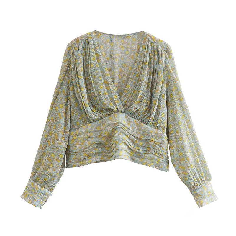 Printed Pullover Shirt For Women