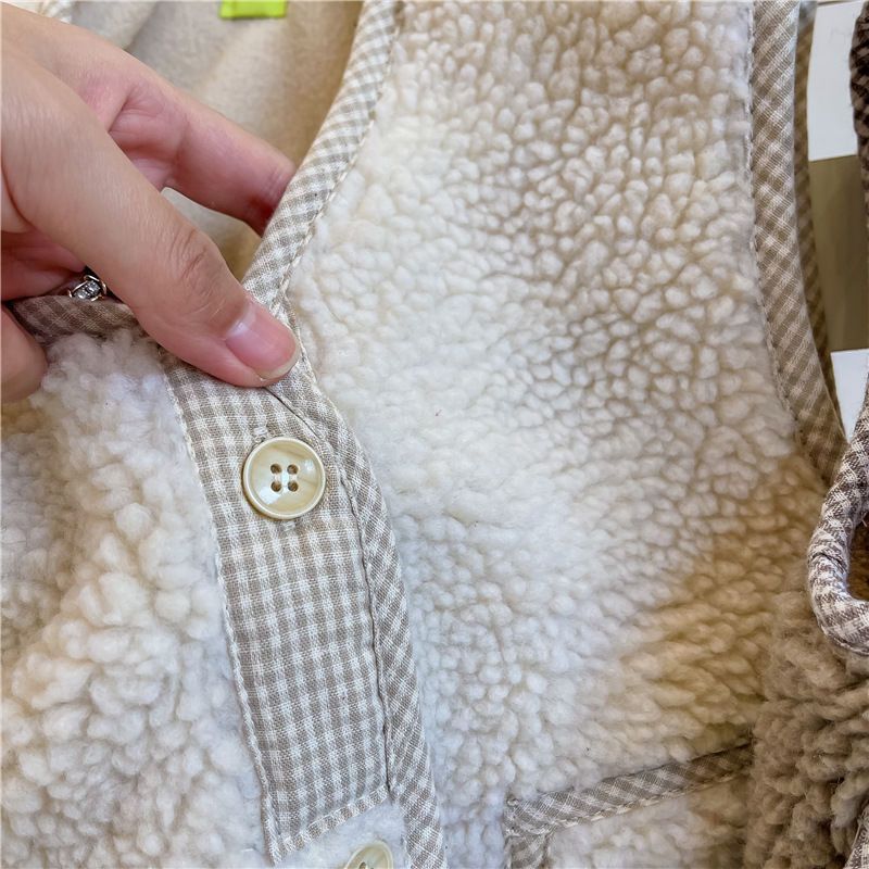Children's Fashion Lambswool Thickened Vest - Image 12