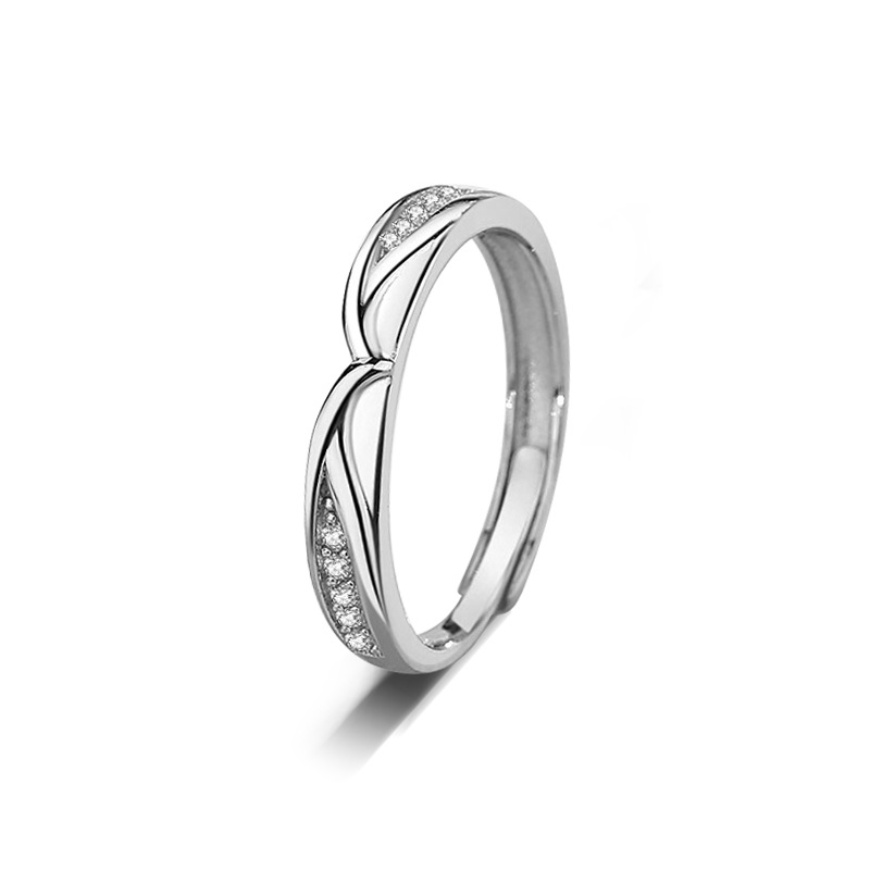 Title 4, Bague en argent sterling pour couple à la mode