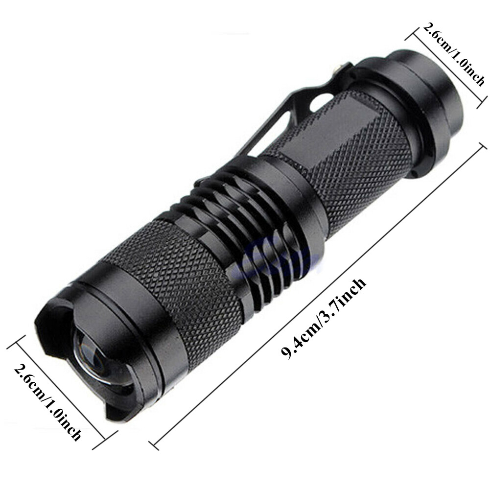 UV Flashlight LED Handheld Blacklight Ultra Violet Flashlight 395nm Mini Light Inspection Lamp Torch