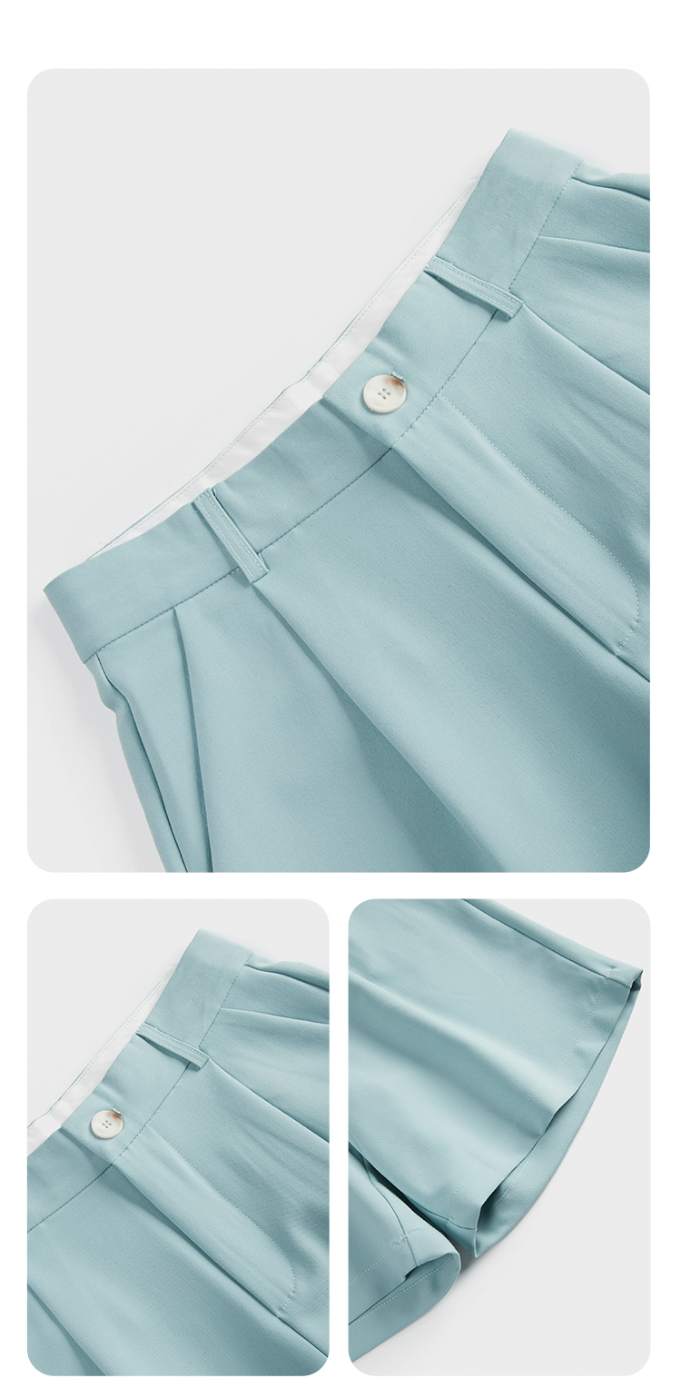 Women's High Waist Is Thin In Casual Hanging Shorts
