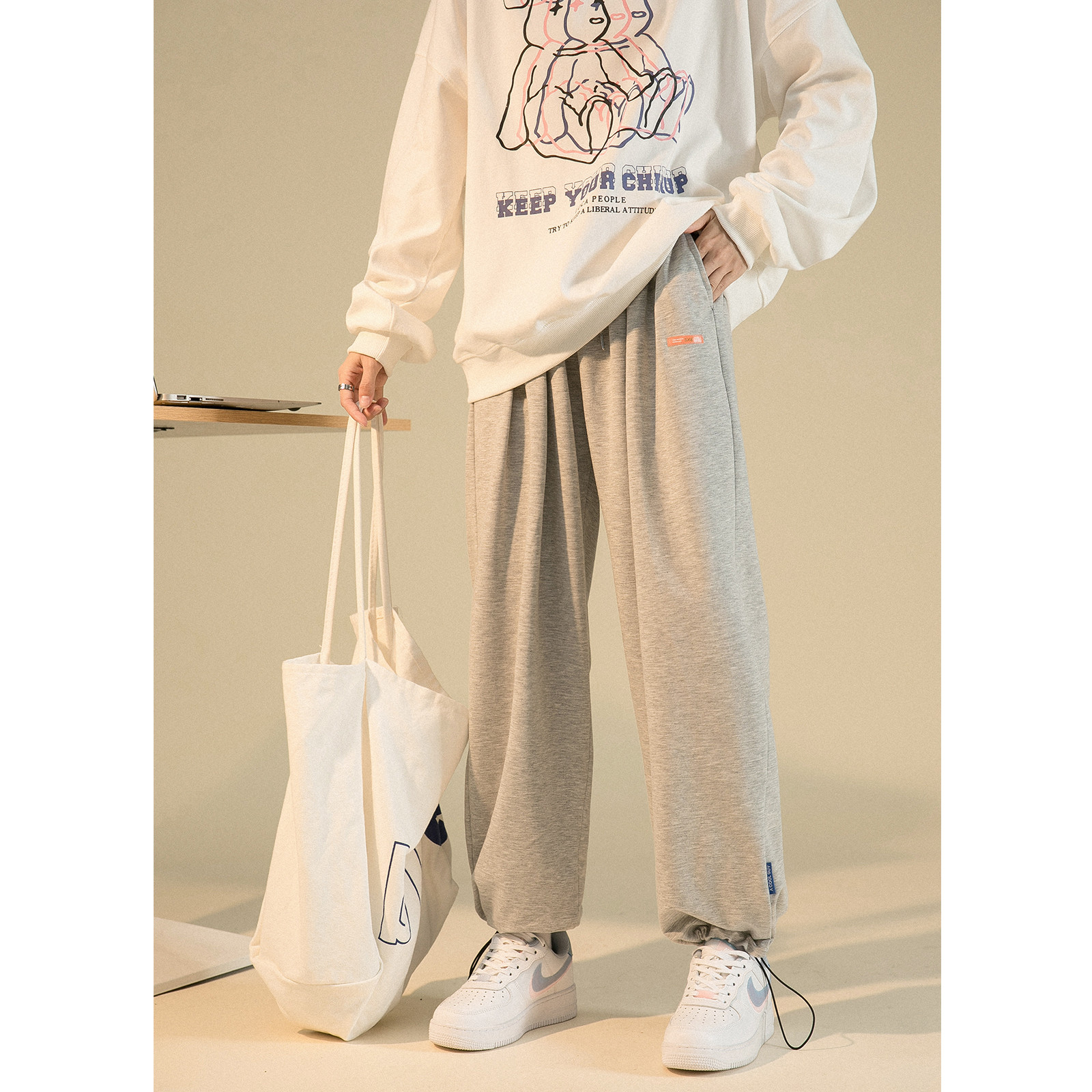 Title 4, Silk Quick-drying Pants Overalls Casual Pants S...