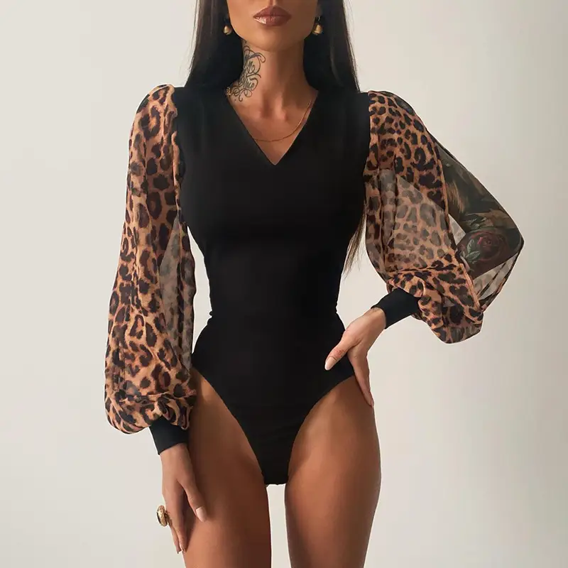 Women's Slim Long Sleeve Jumpsuit