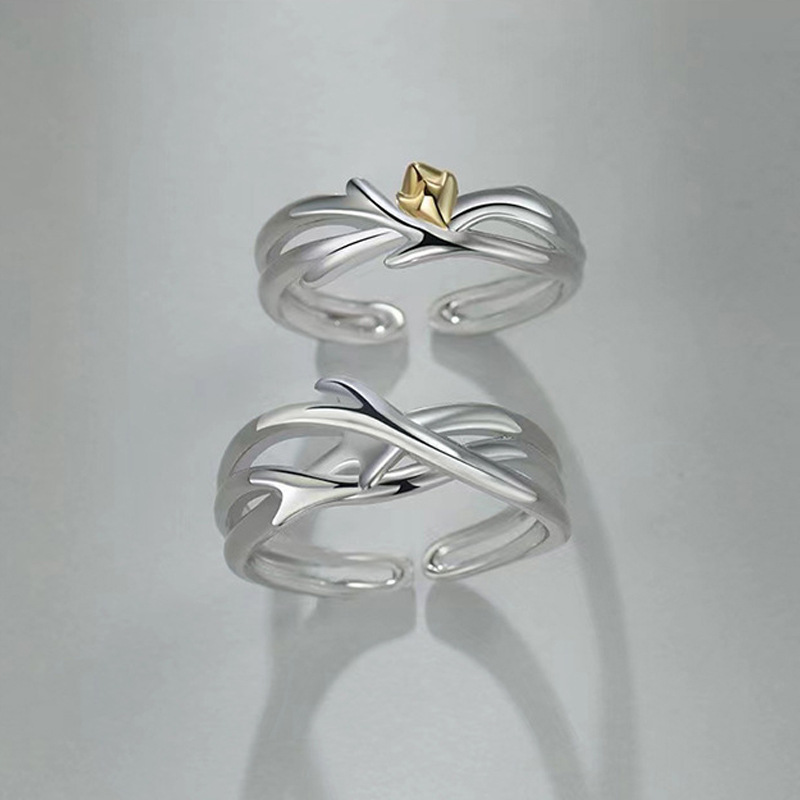 Title 2, Original Couple Rings A Pair for Women and Men ...