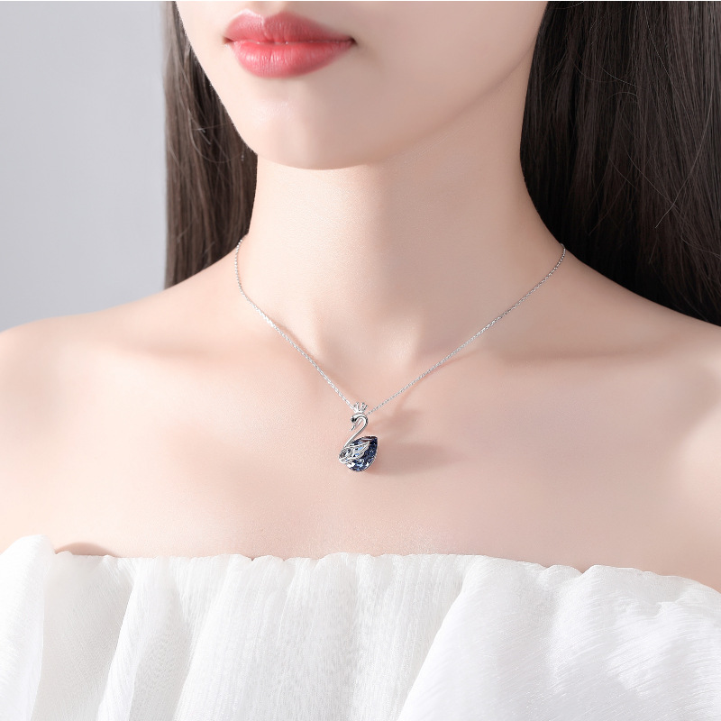 New S925 Sterling Silver Necklace For Women