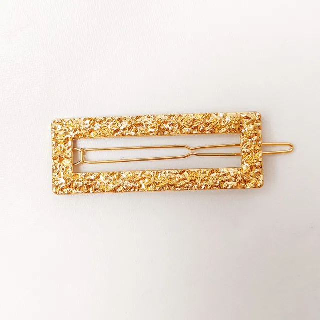 Side Clip Korean Version Of Sweet And Gentle Hollow Frog Rectangular Hollow - Shop at LoveMi