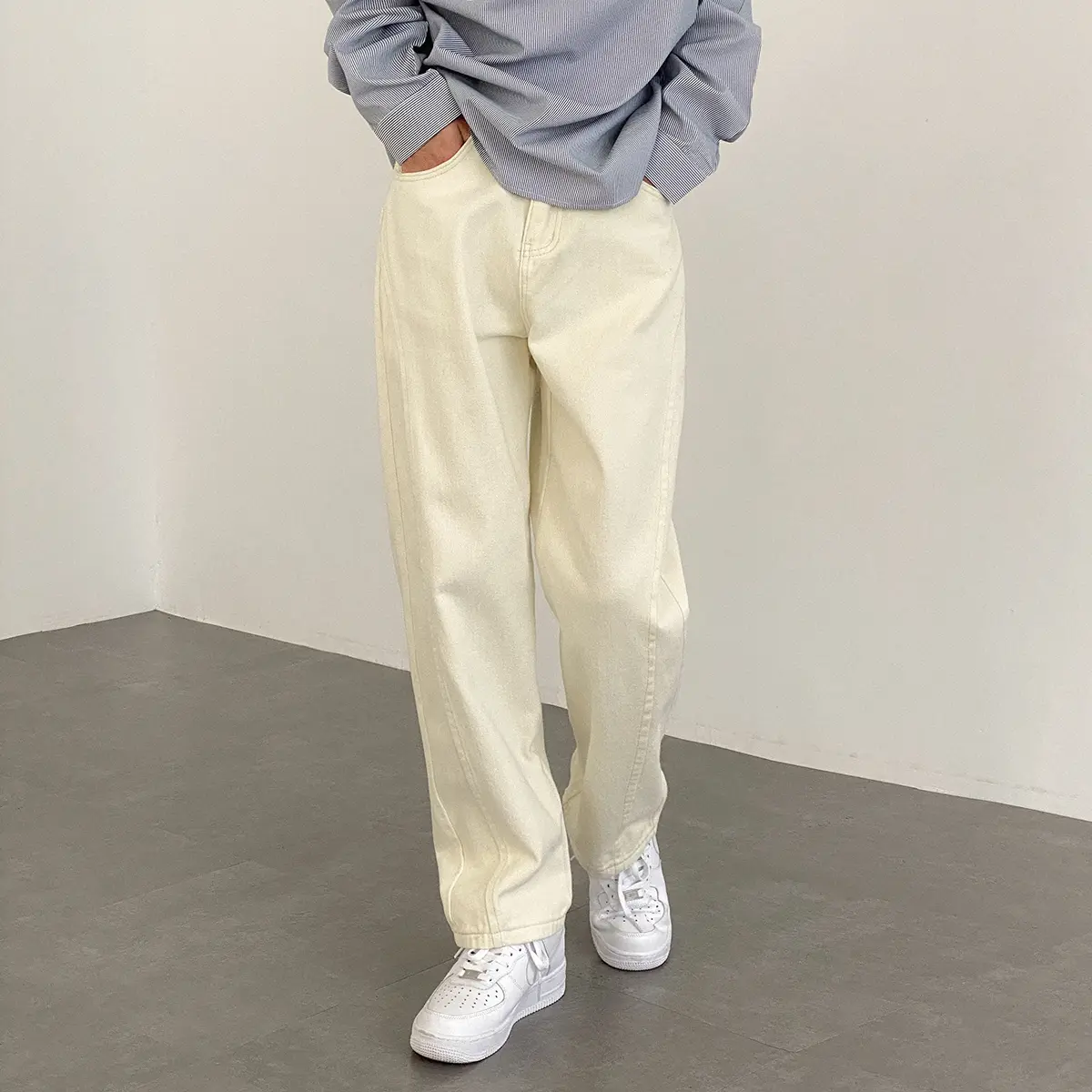 Loose And Versatile Korean Version Of Retro Trendy Pants