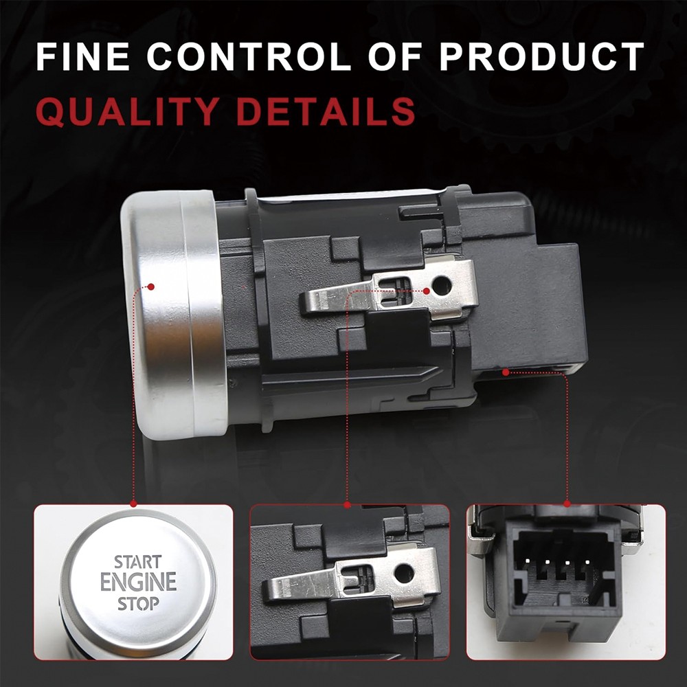 For VW Tiguan - 5NG959839 Start Engine Stop Button Ignition S Witch — image 8