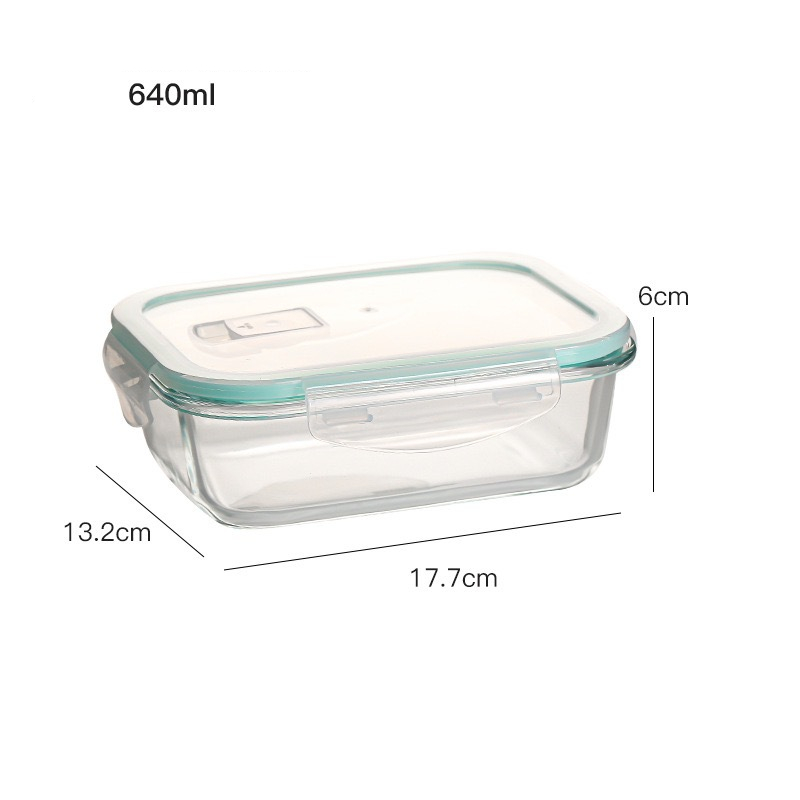 Title 1, Glass Lunch Box Microwave Lunch Box Separation ...