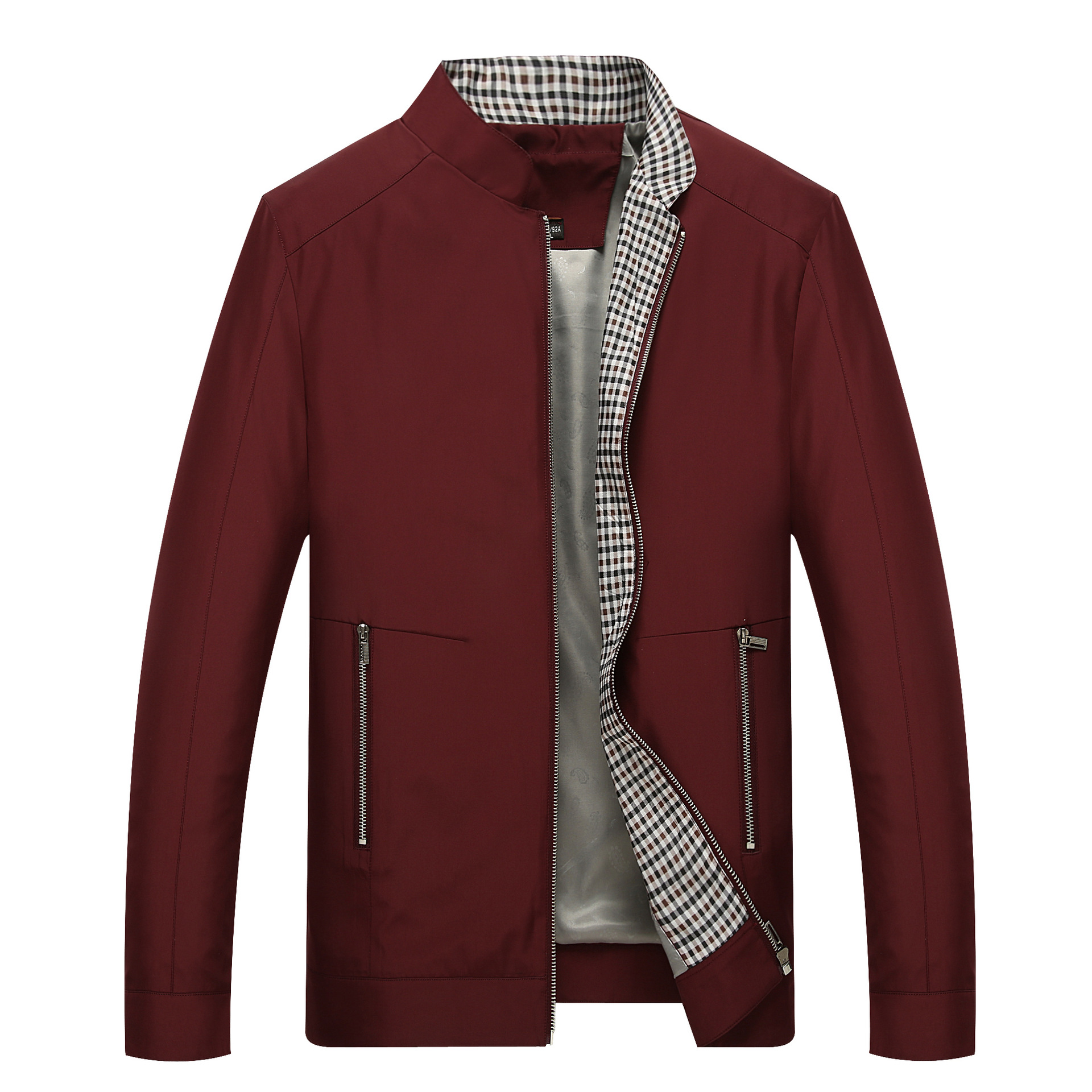 Men's Business Jacket Stand Collar Jacket