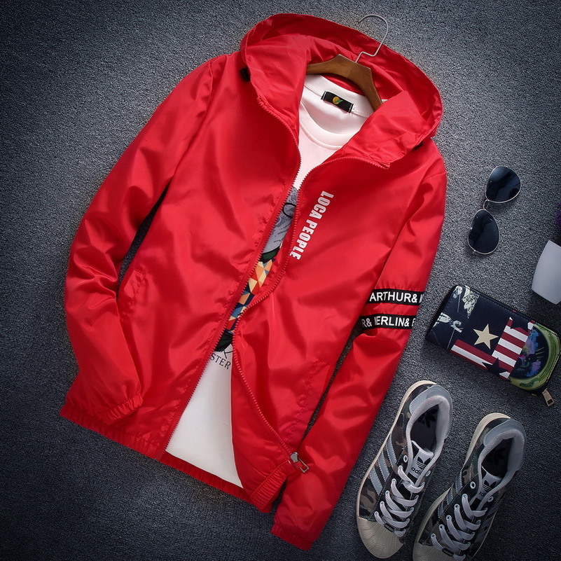 Men's Hooded Jacket, His And Hers,Light Weight Jacket, Men's Casual Coat
