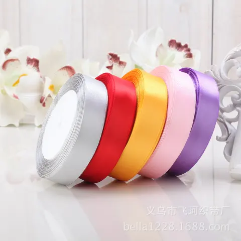 2.5cm Single-sided Polyester Ribbon Webbing