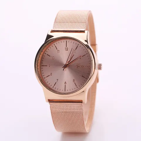 Watch the Big Sports Fashion Leisure Belt Gold Outdoor