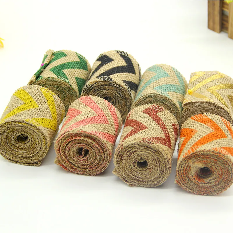 Burlap Ribbon Burlap Roll – image 4