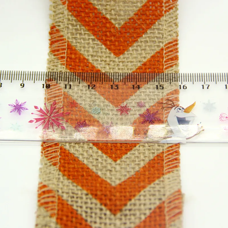 Burlap Ribbon Burlap Roll – image 3