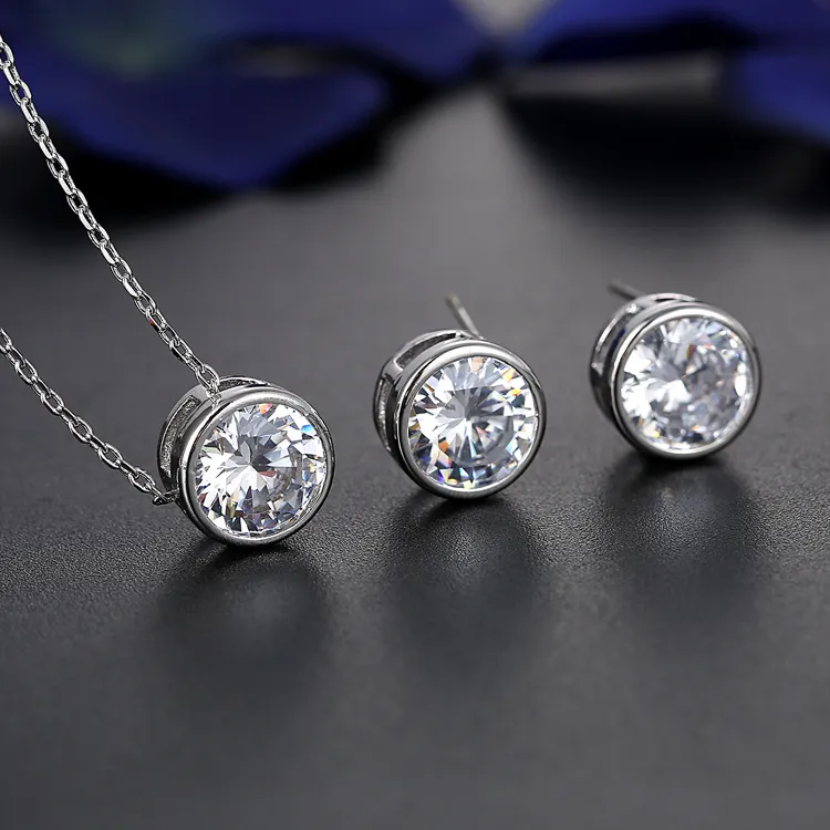 The bride and bride fashion accessories jewelry set all-match Pendant Earrings NEW