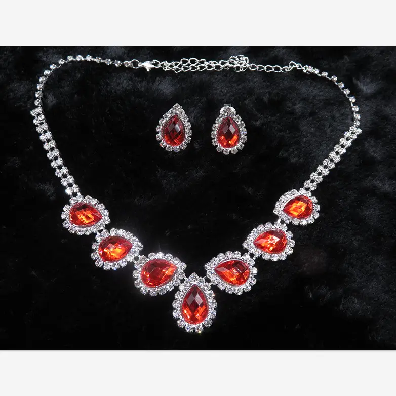 The New Bride Jewelry Color Diamond Earrings