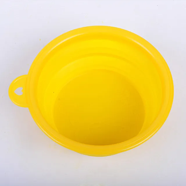 Popular pet folding bowl Yellow - Shop at LoveMi