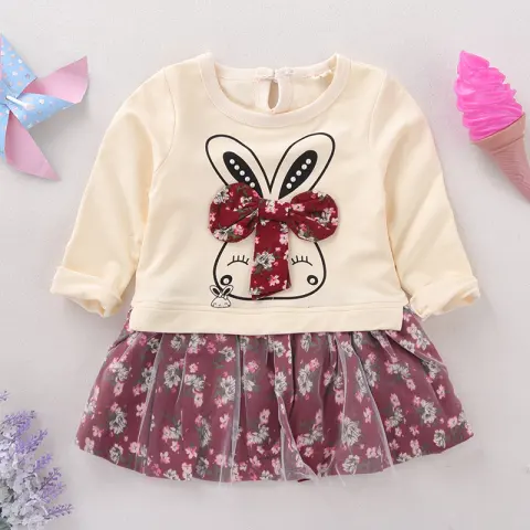 Autumn Children Female 0-1-3-5 Years Old Baby Girl Skirt