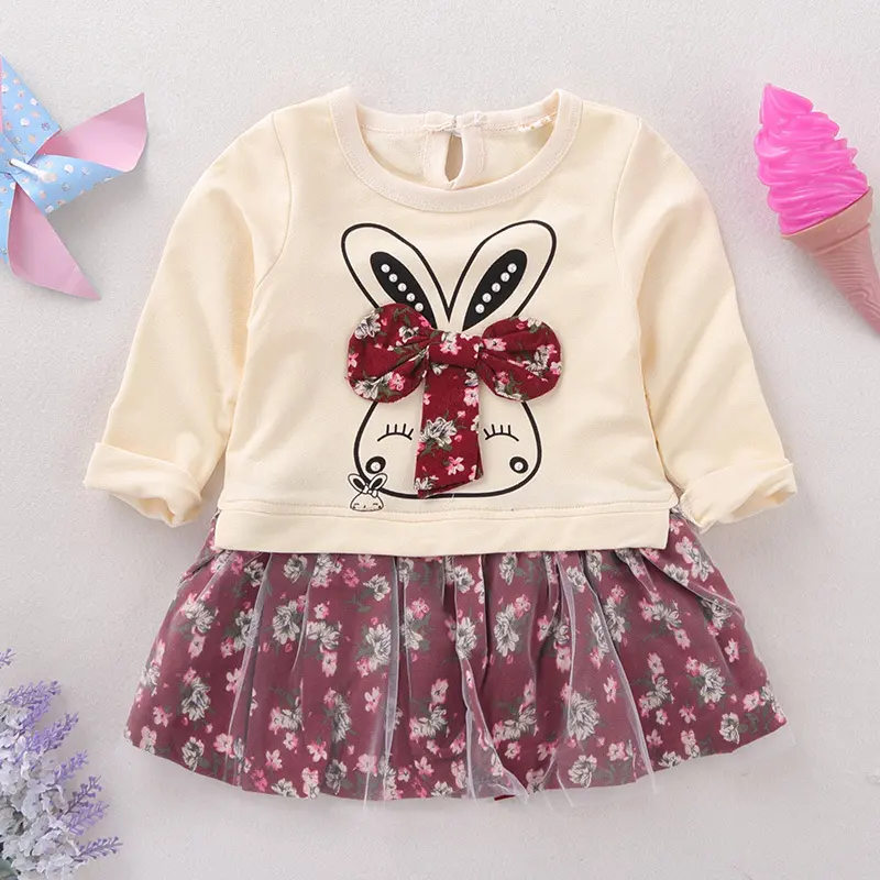 Autumn Children Female 0-1-3-5 Years Old Baby Girl Skirt